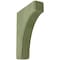 Ekena Millwork 1 3/4"W x 6"D x 8"H Clarksville Wood Vintage Decor Bracket, Restoration Green BKTWD02X06X08CVGR - alternate 1